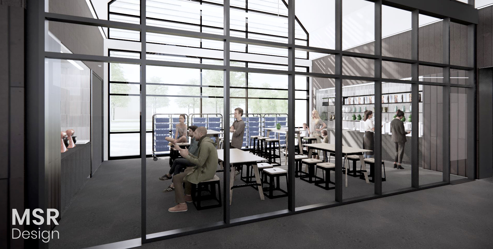 Rendering of the Interactive Learning Lab