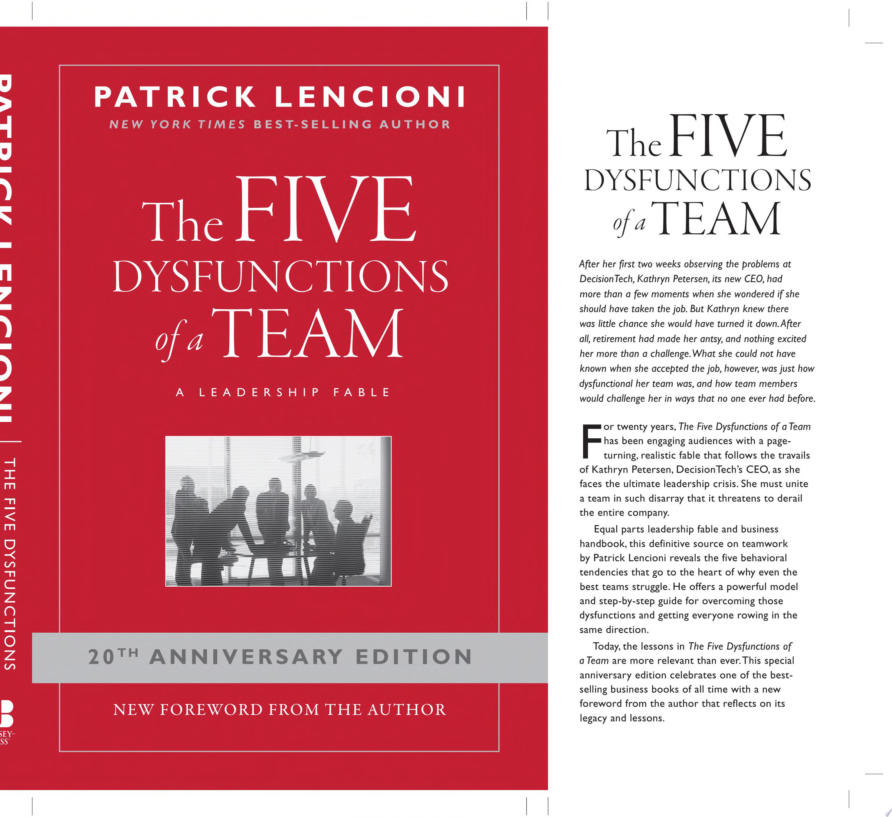 Image for "The Five Dysfunctions of a Team"