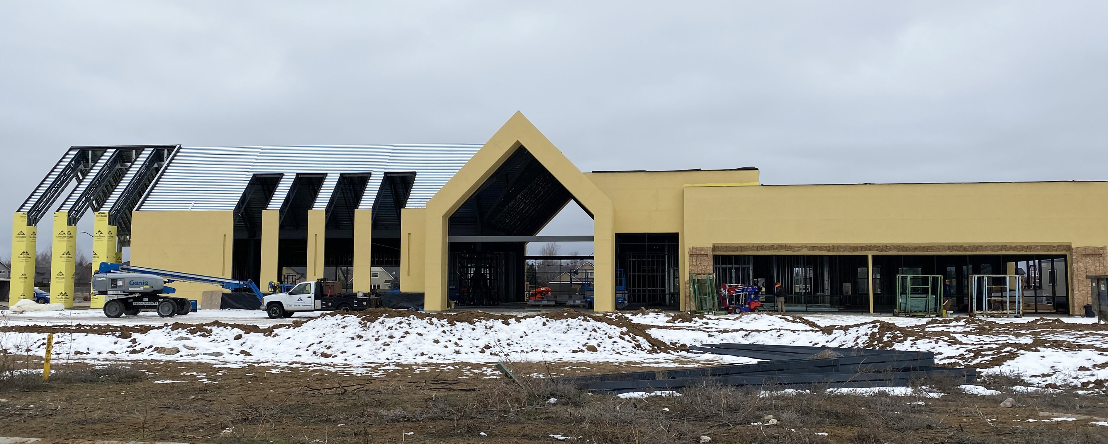 Orchard Park Construction exterior