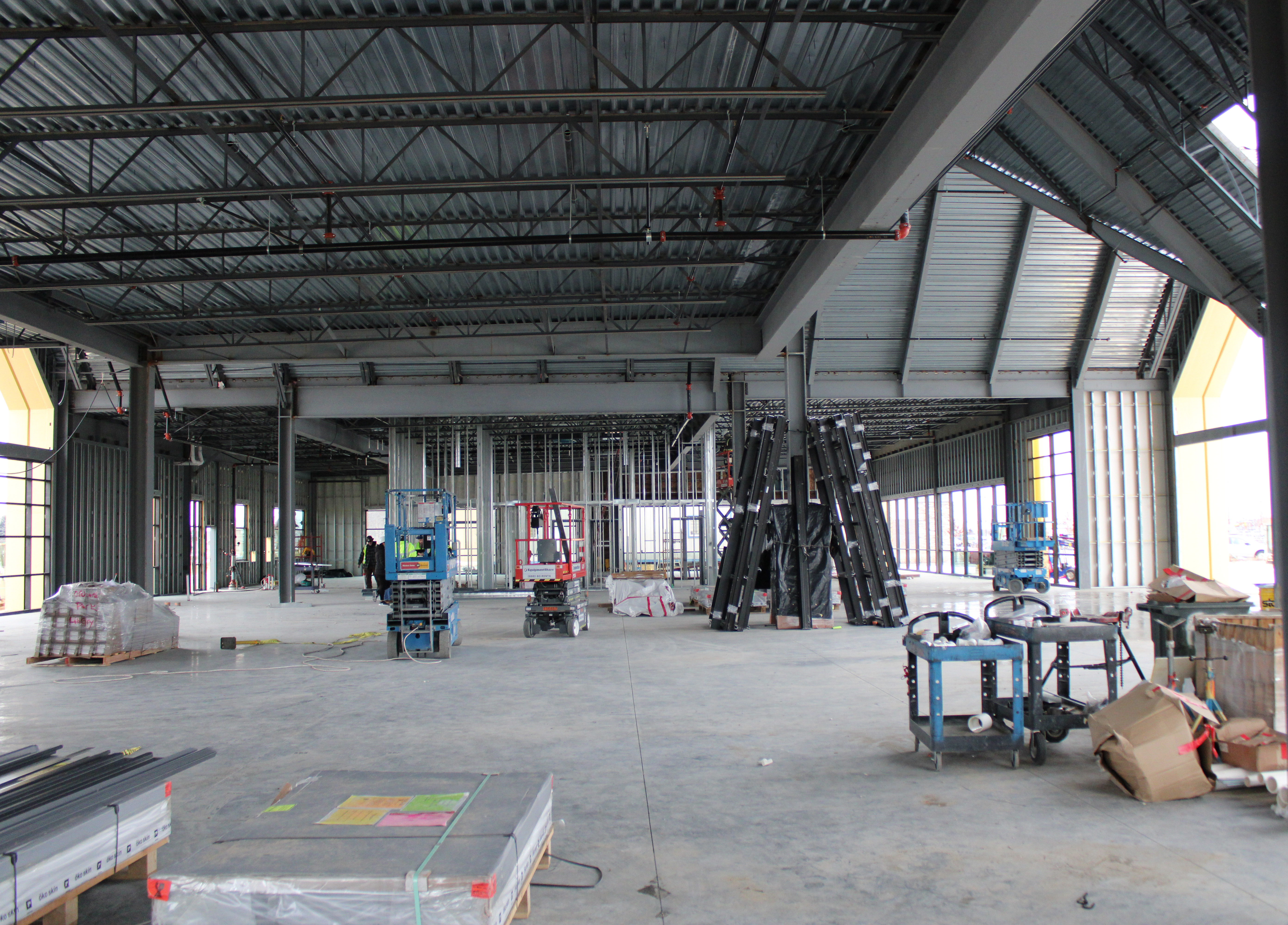 Orchard Park Construction interior