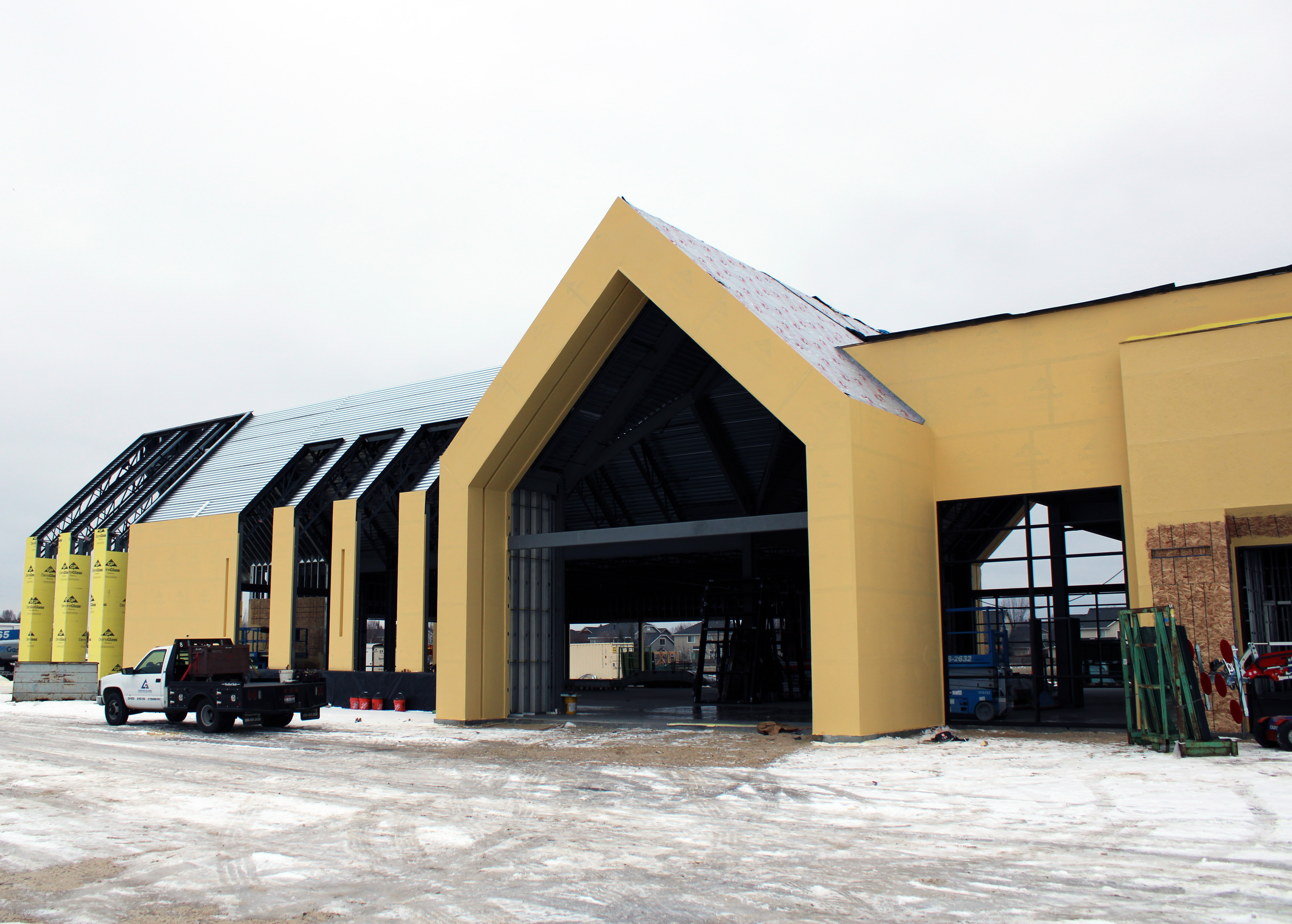 Orchard Park Construction exterior