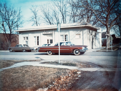 The Occident Club and Meridian Library building in 1969. 
