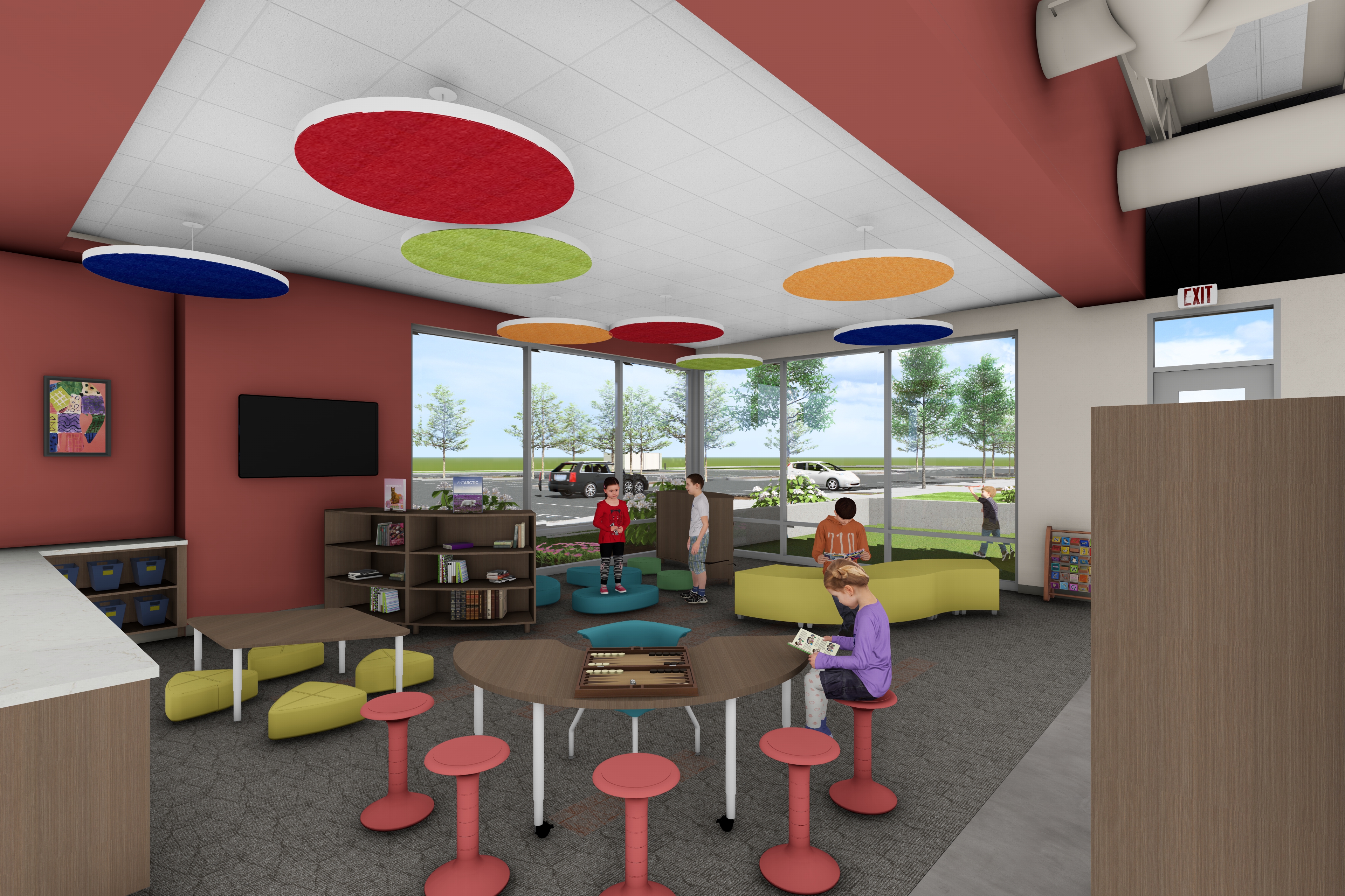 Architectural rendering of Pinnacle branch