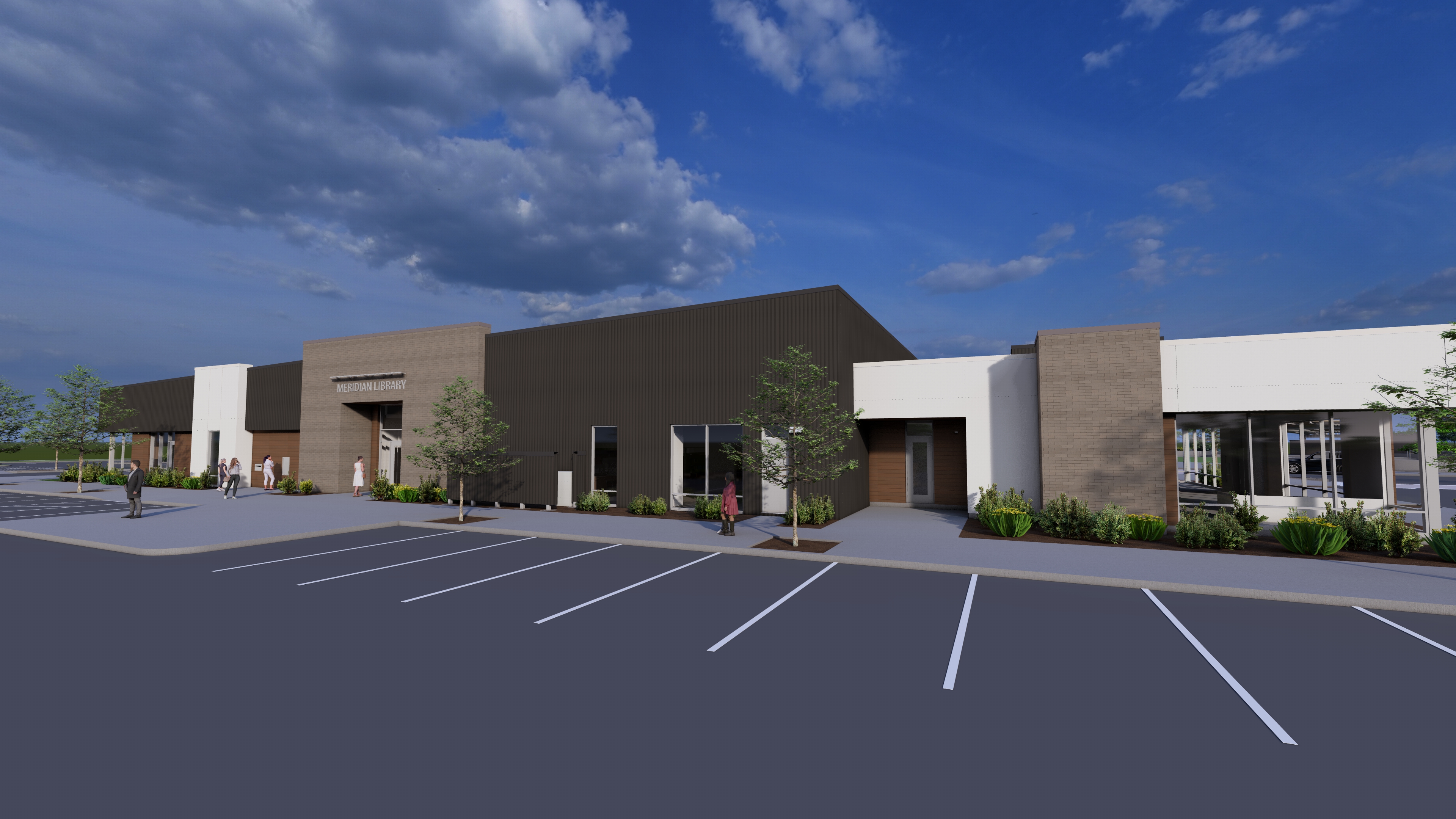 Architectural rendering of Pinnacle branch