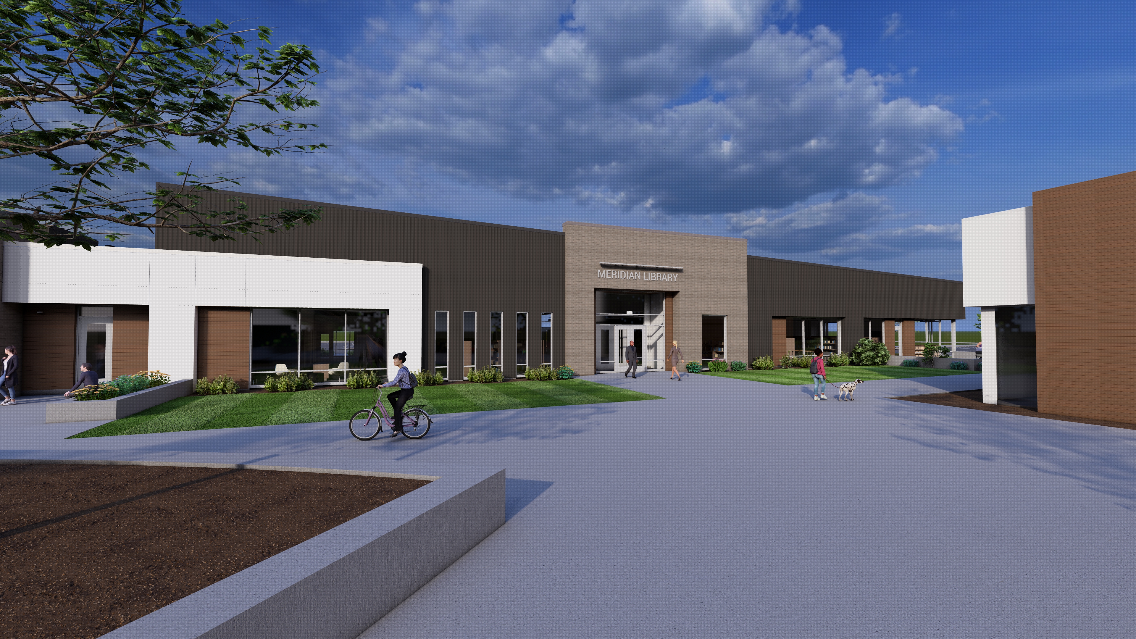 Architectural rendering of Pinnacle branch