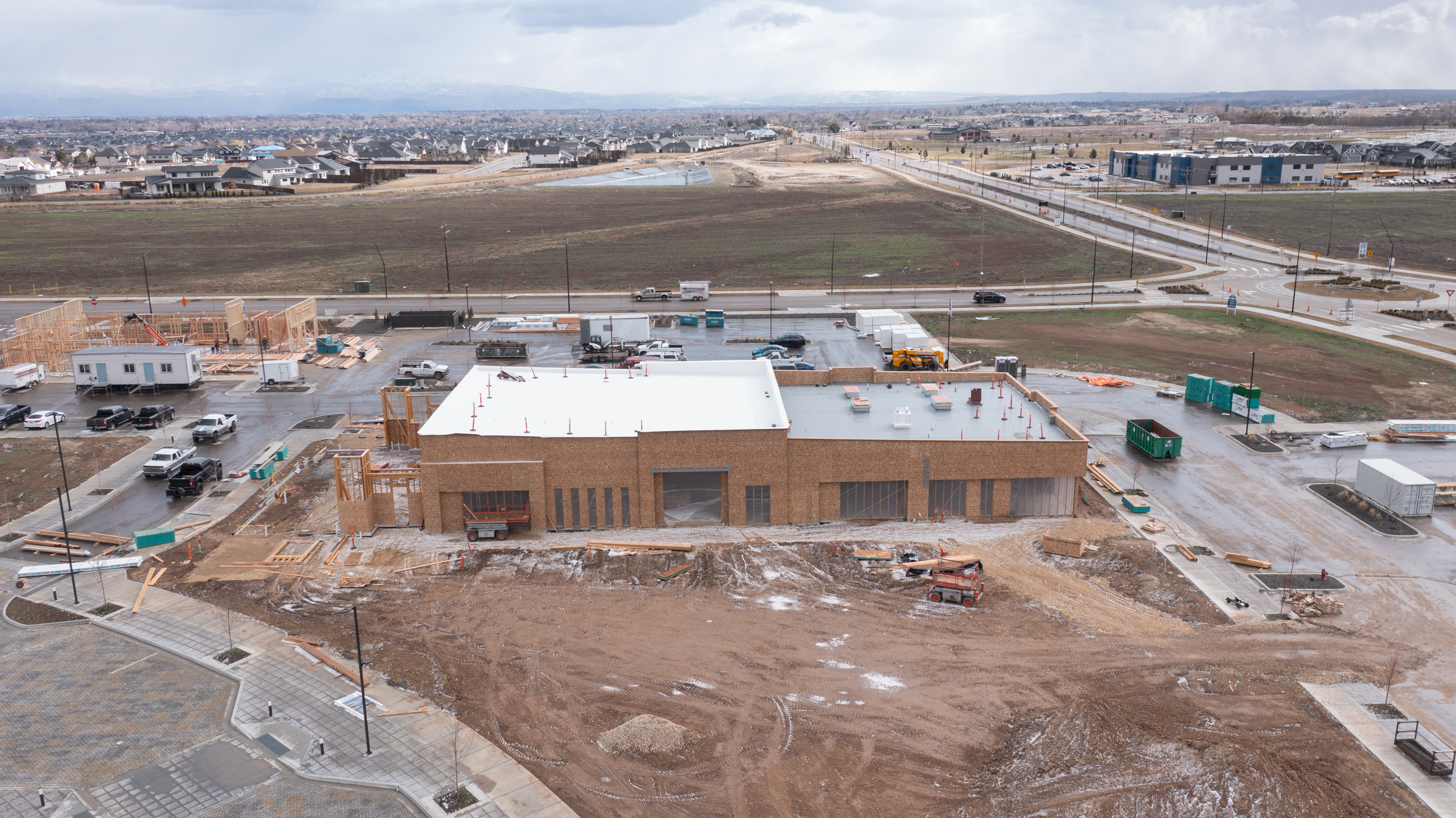 Pinnacle construction site.