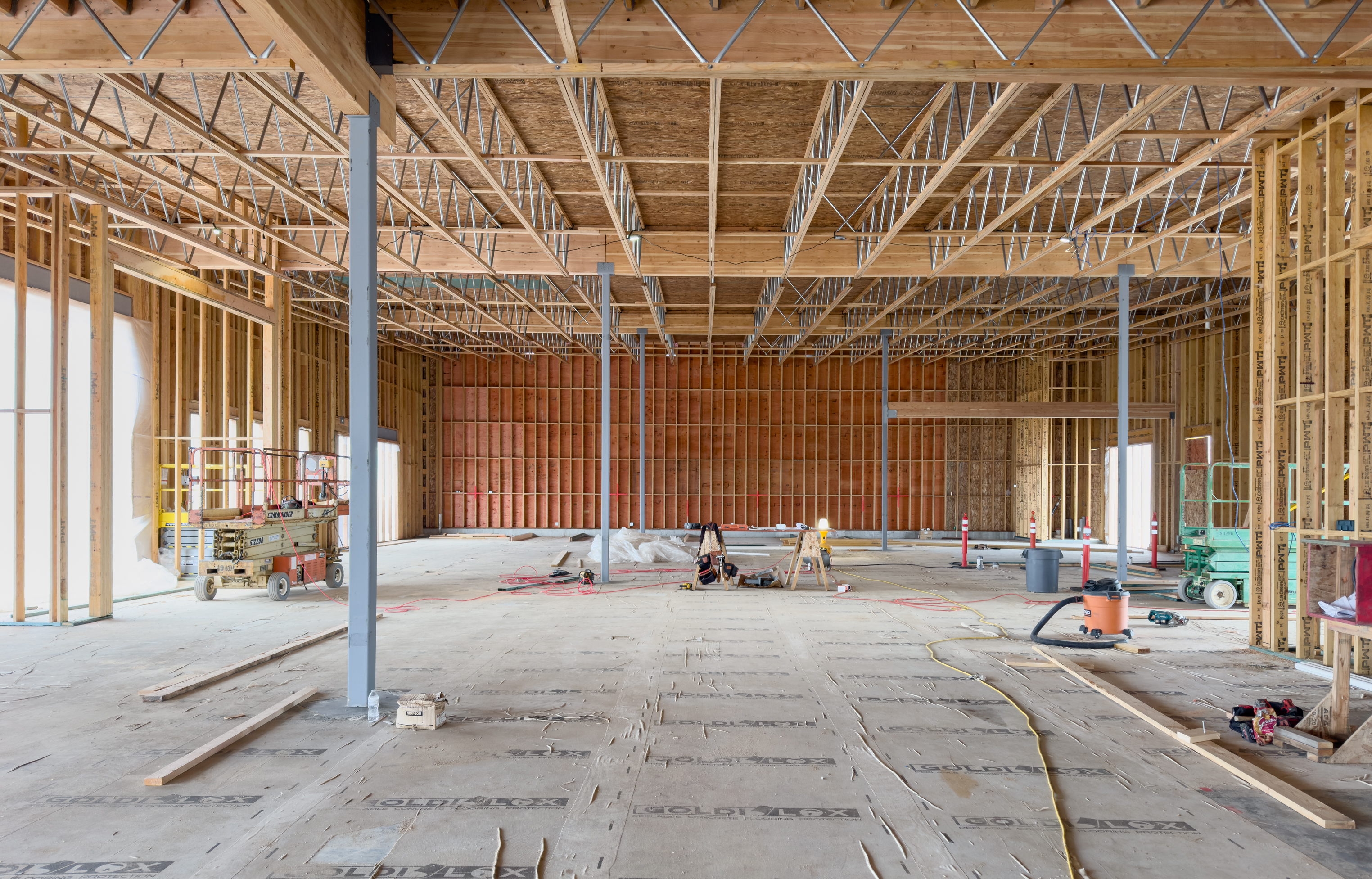 Pinnacle construction site.