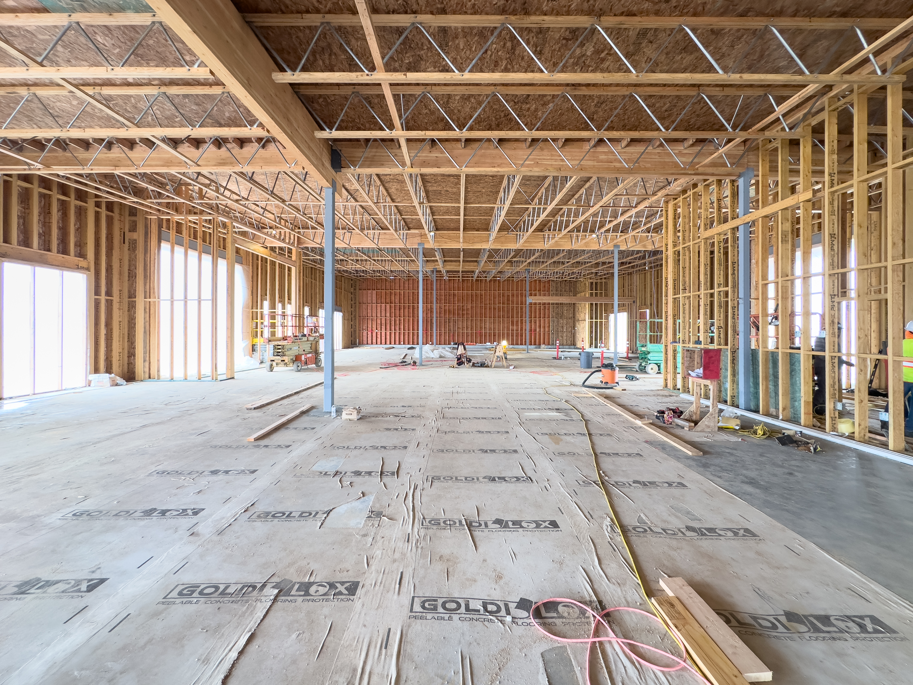 Pinnacle construction site.