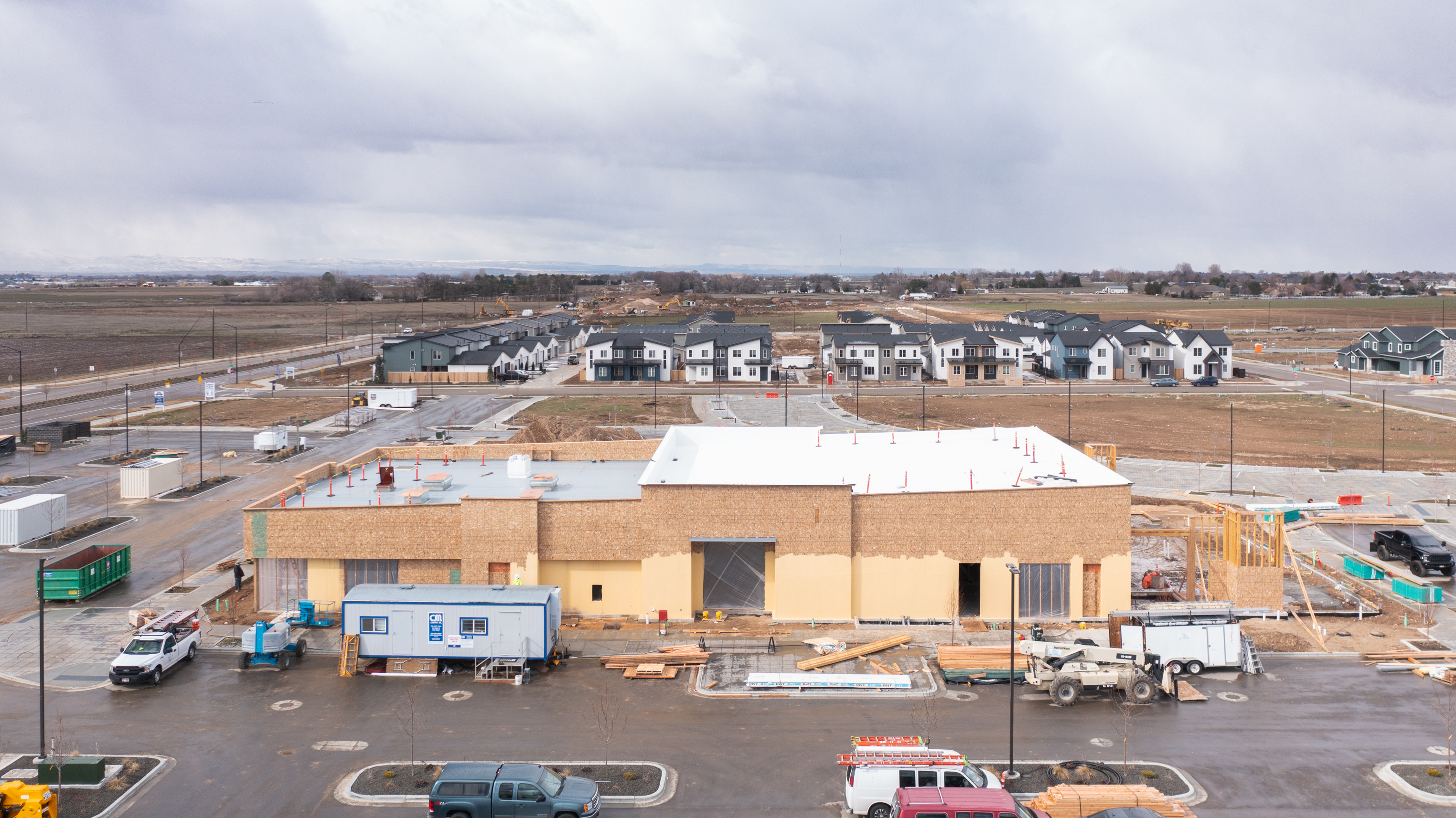 Pinnacle construction site.