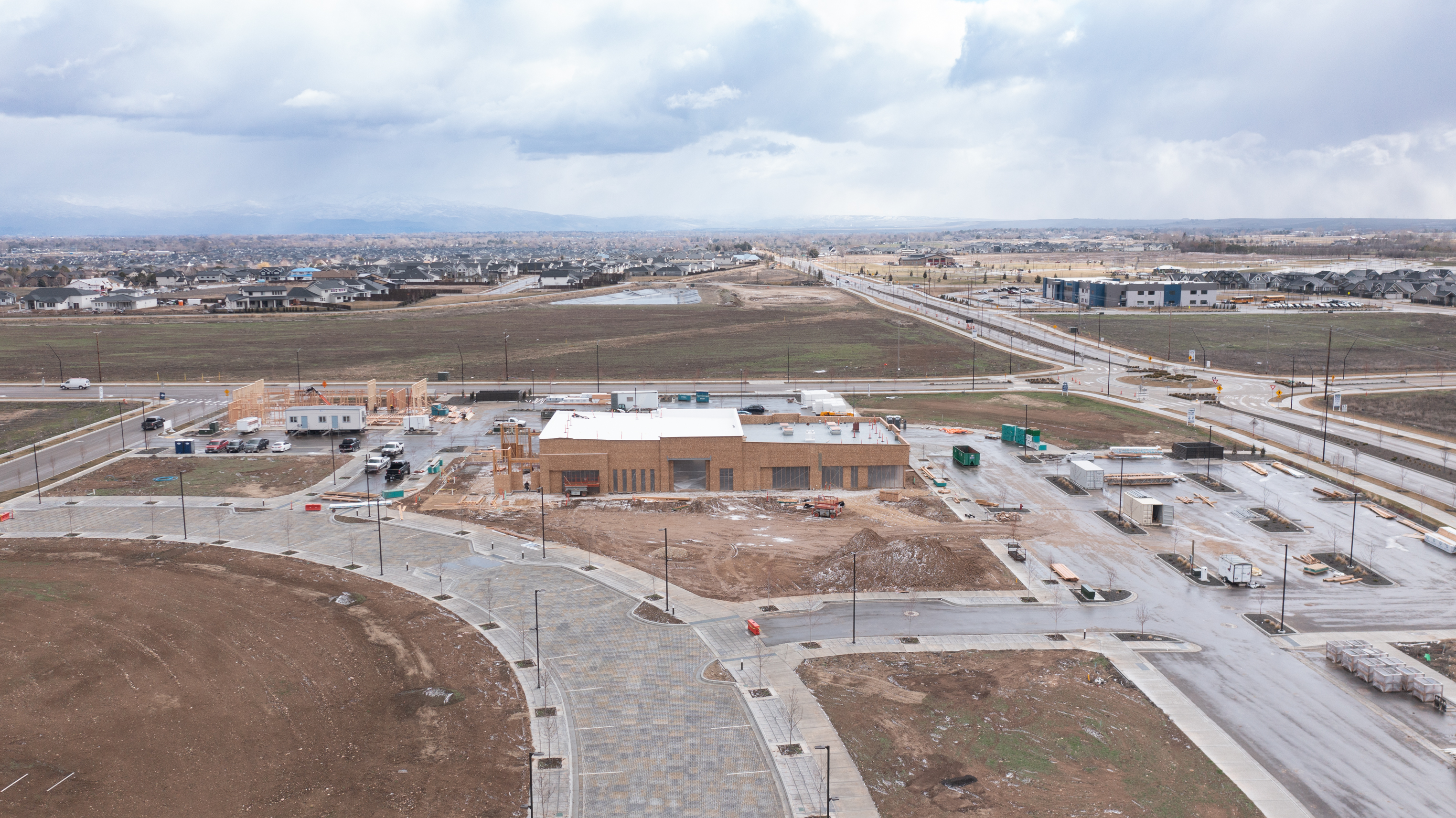 Pinnacle construction site.