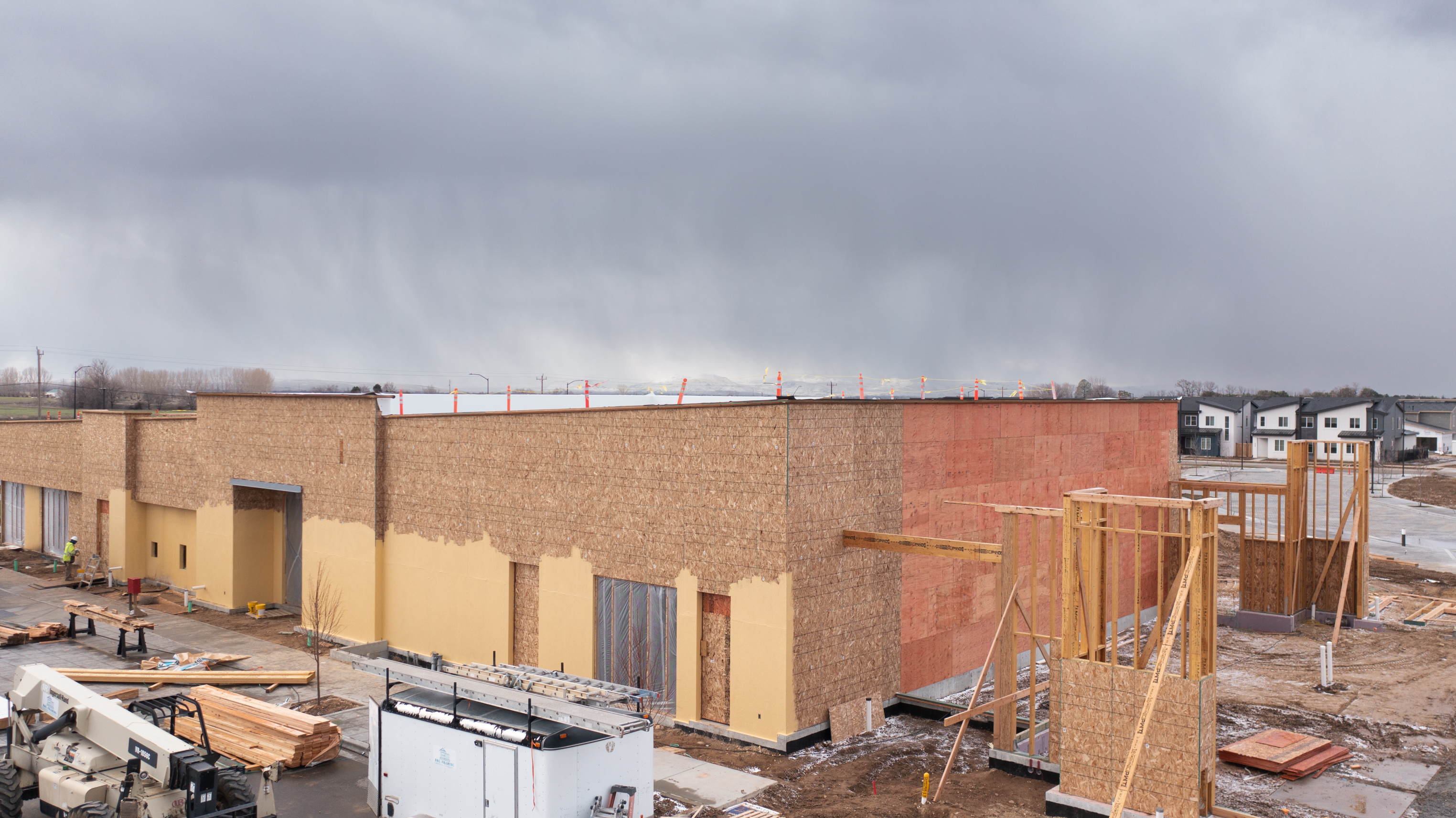 Pinnacle construction site.