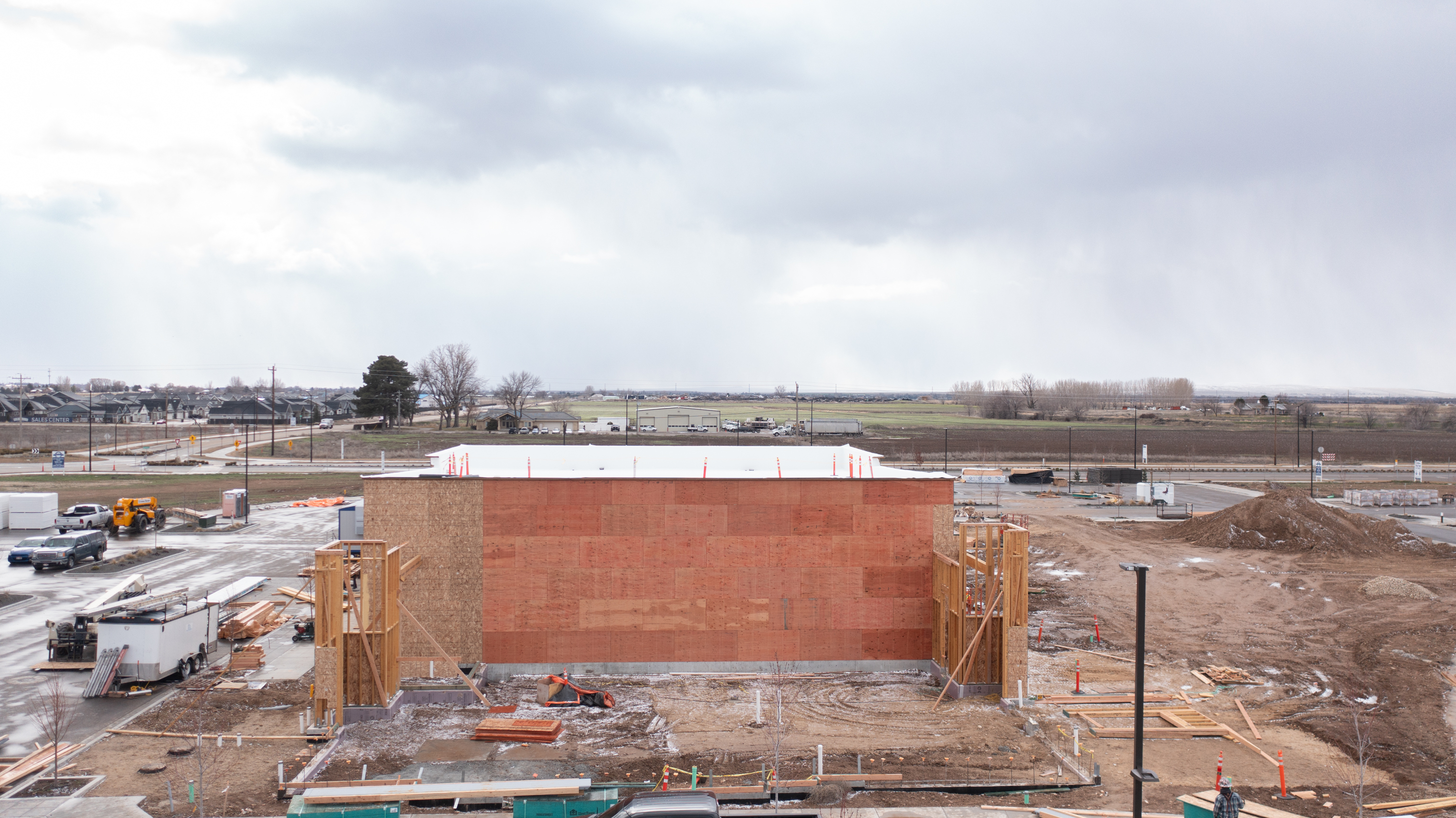 Pinnacle construction site.