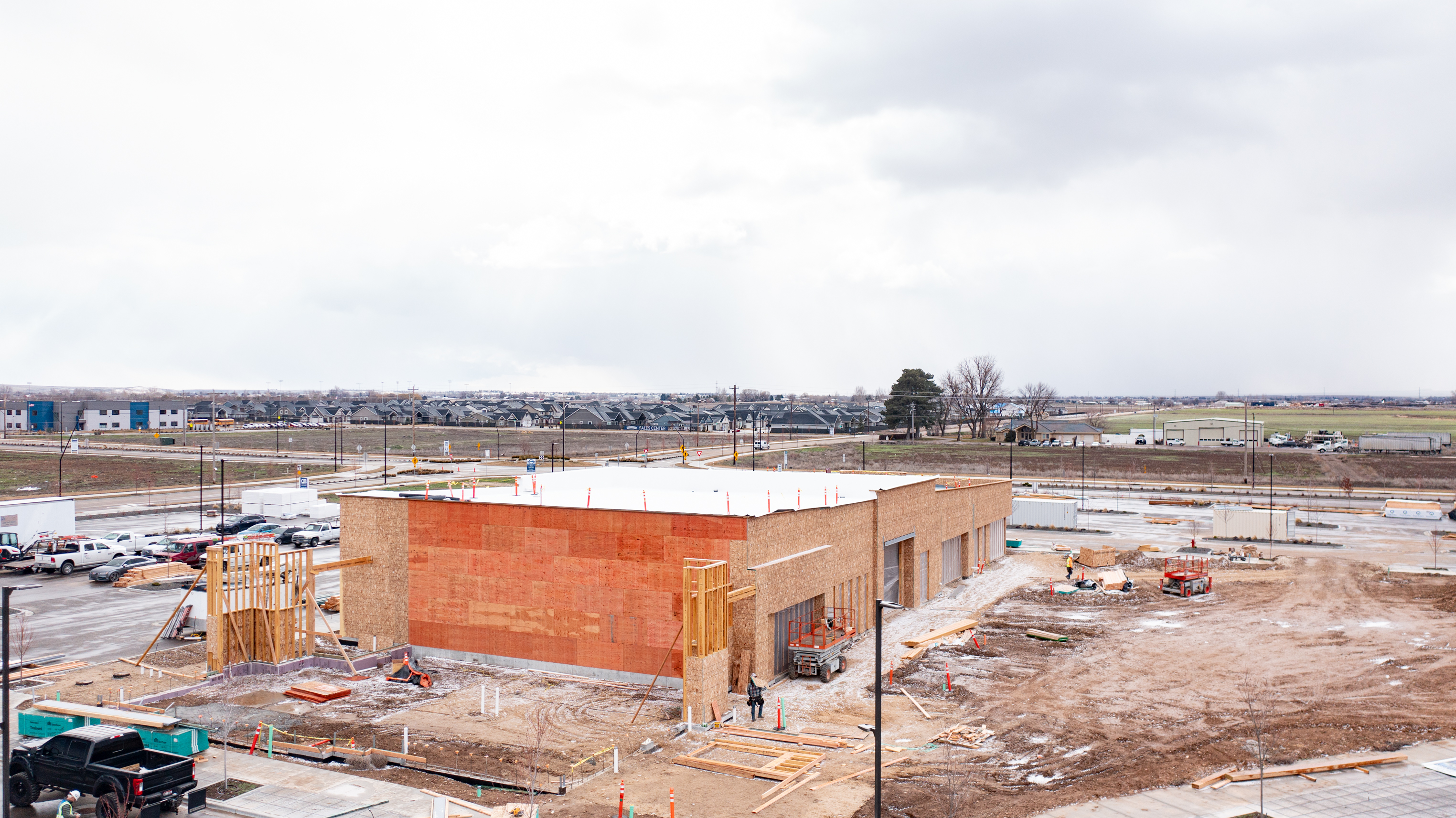 Pinnacle construction site.