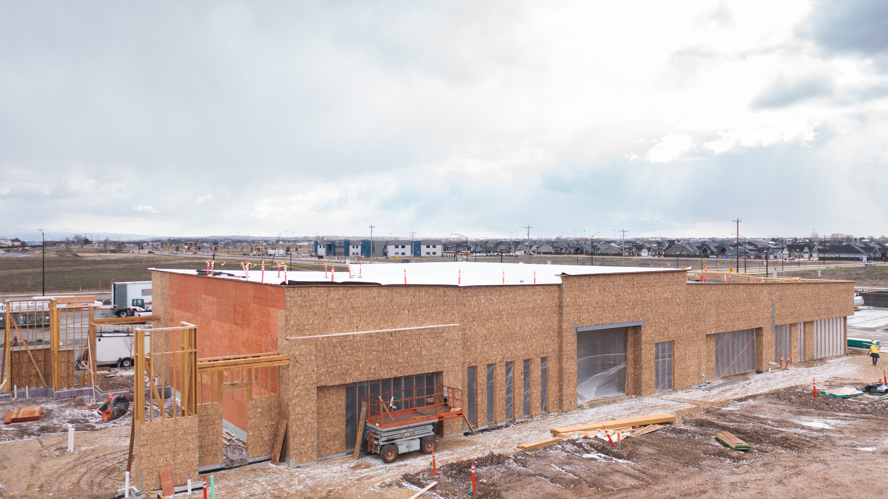 Pinnacle construction site.