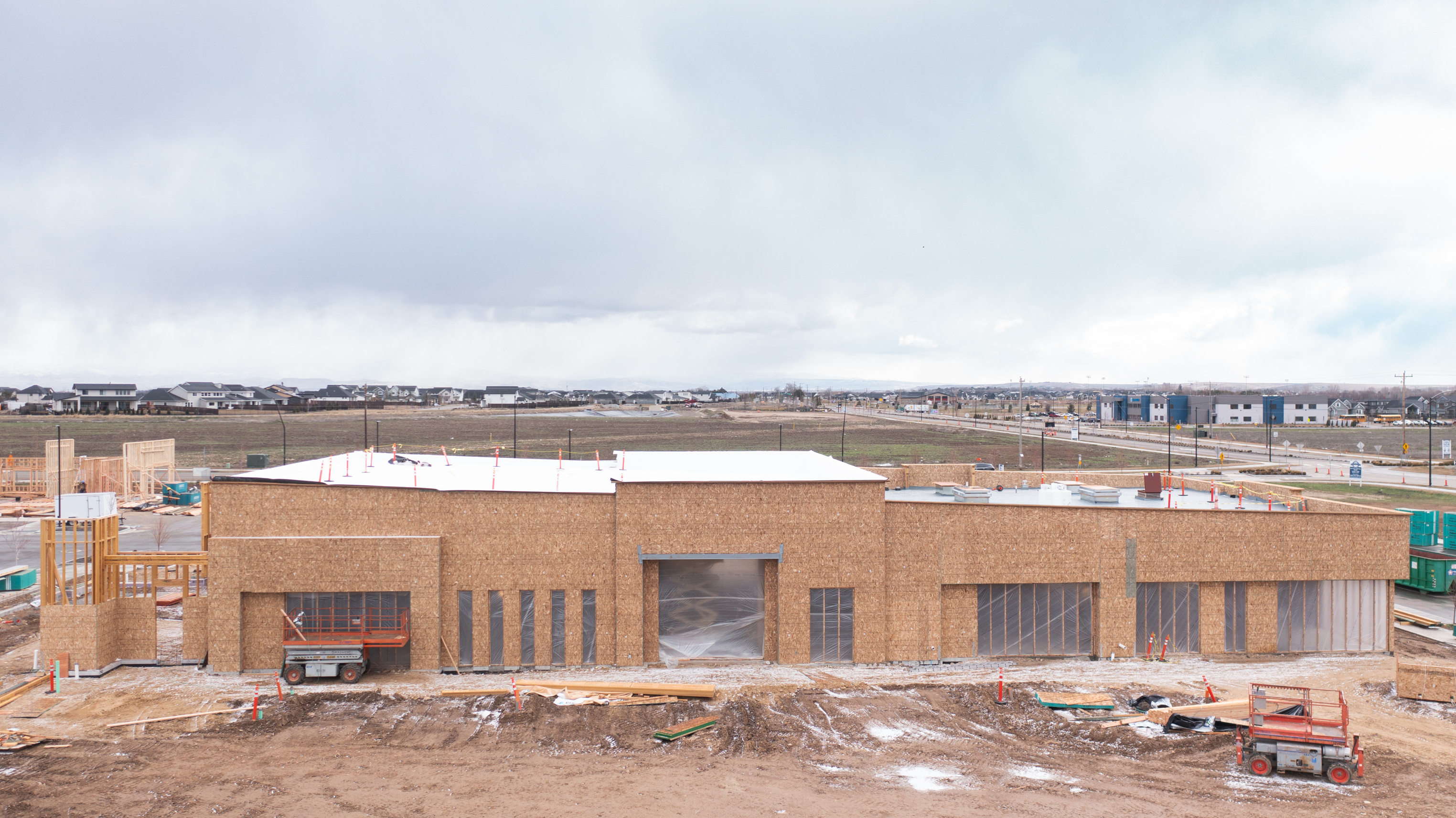 Pinnacle construction site.