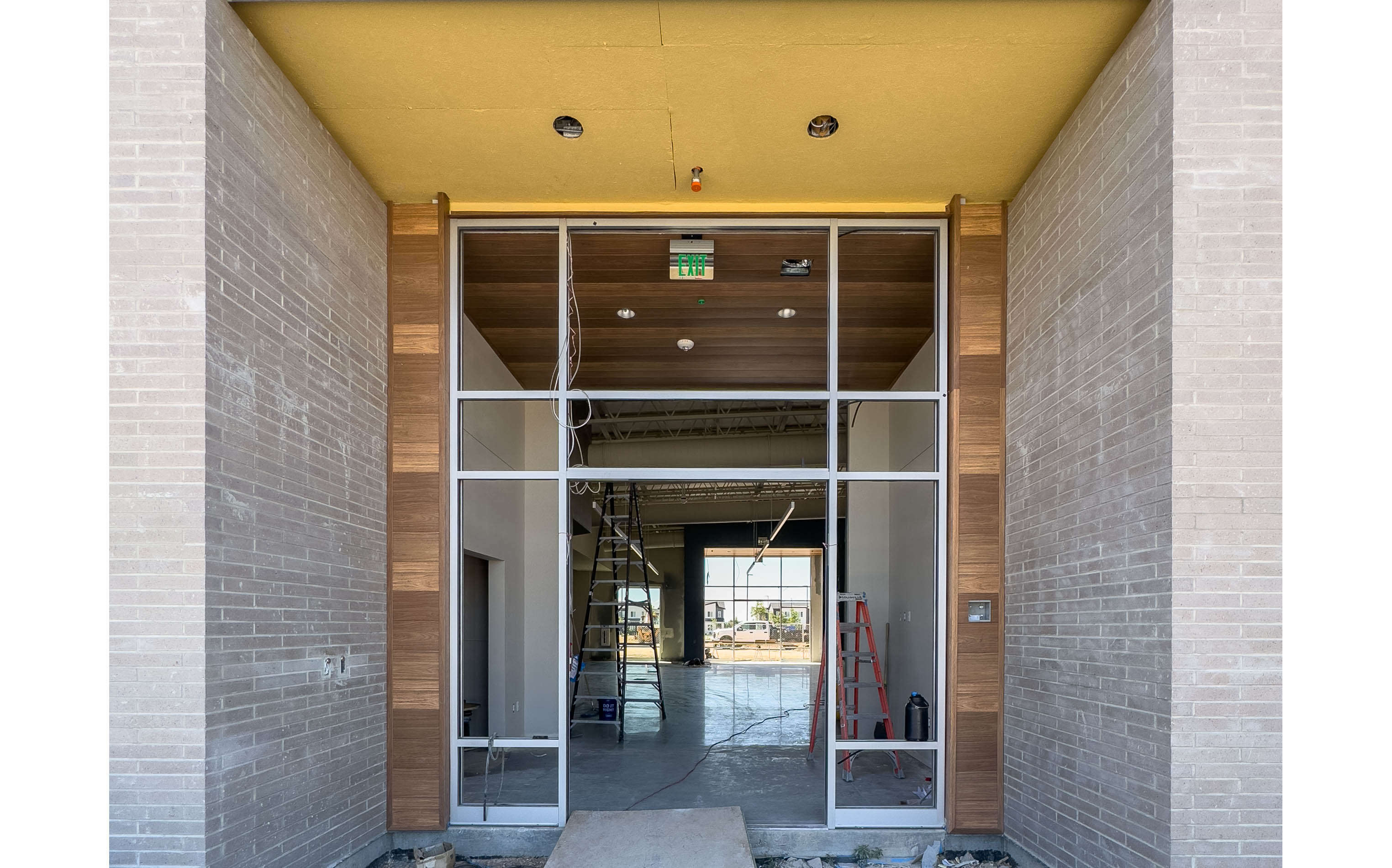 Exterior of Pinnacle building construction