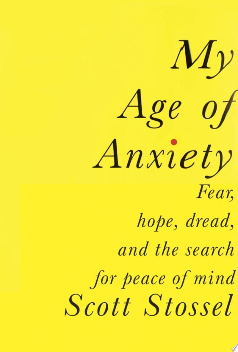 Image for "My Age of Anxiety"
