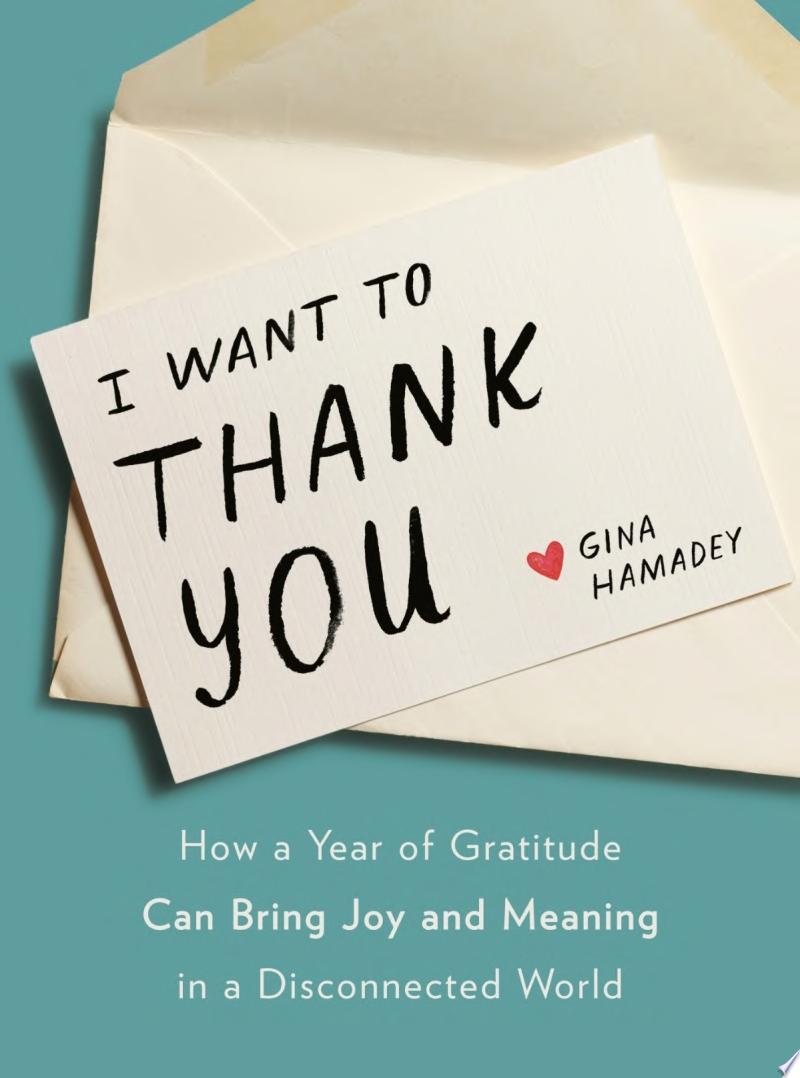 Image for "I Want to Thank You"