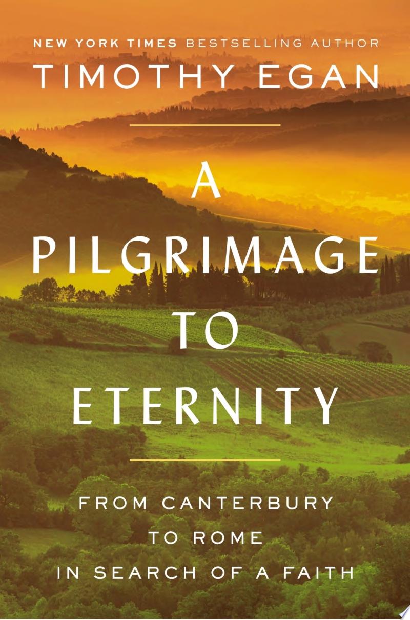 Image for "A Pilgrimage to Eternity"