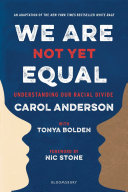 Image for "We Are Not Yet Equal"