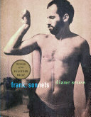 Image for "frank: sonnets"