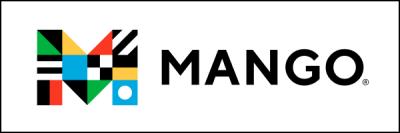 Mango Languages logo of colorful capital color M and the word Mango.