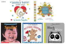 five board books for children 