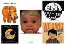 five board books for children