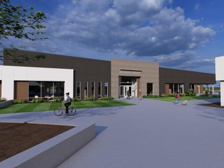 Architectural rendering of Pinnacle branch