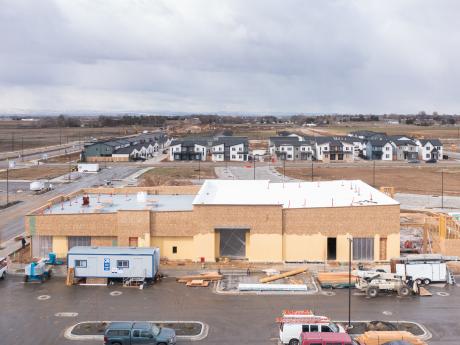 Pinnacle construction site.